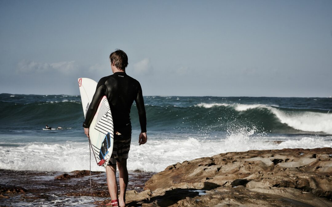 Josh Surfing in CA